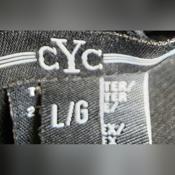 CYC 60s Retro Black And White mini  Dress. Fall/Winter. Lg - Picture 8 of 10